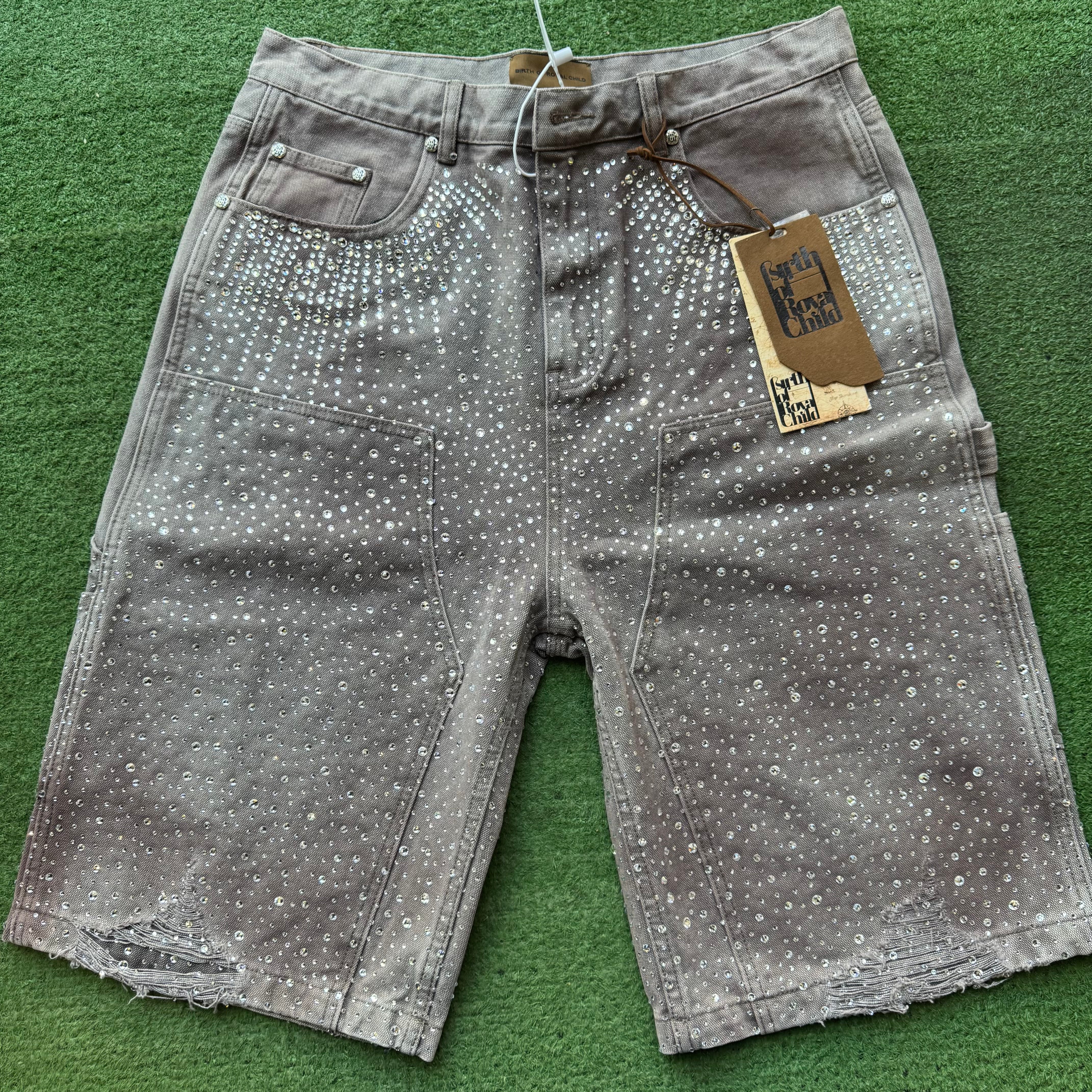 Birth of Royal Child Denim Shorts – My Cuzin Vintage Cleveland