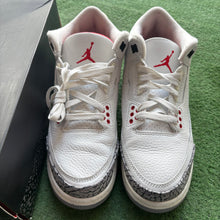 Load image into Gallery viewer, Jordan Reimagined White Cement 3s Size 6.5Y
