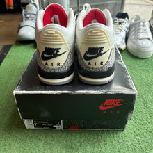 Load image into Gallery viewer, Jordan Reimagined White Cement 3s Size 7.5
