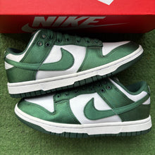 Load image into Gallery viewer, Nike Michigan State Satin Low Dunks Size 5.5W/4M
