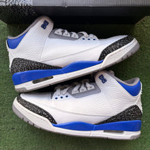 Load image into Gallery viewer, Jordan Racer Blue 3s Size 10
