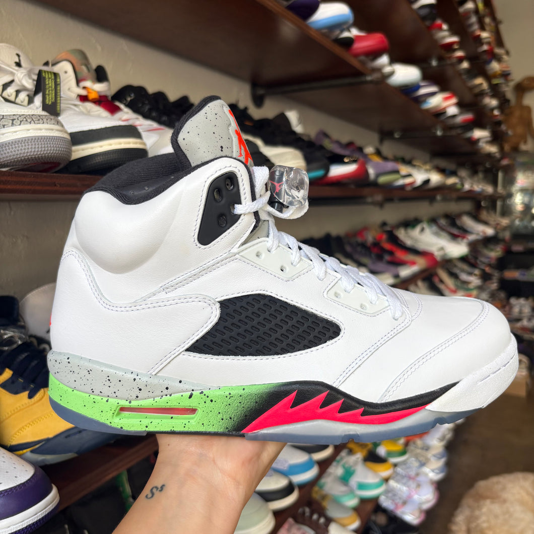 Jordan Poison Green 5s