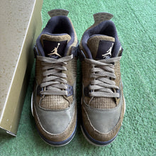 Load image into Gallery viewer, Jordan Medium Olive Craft 4s Size 5.5Y
