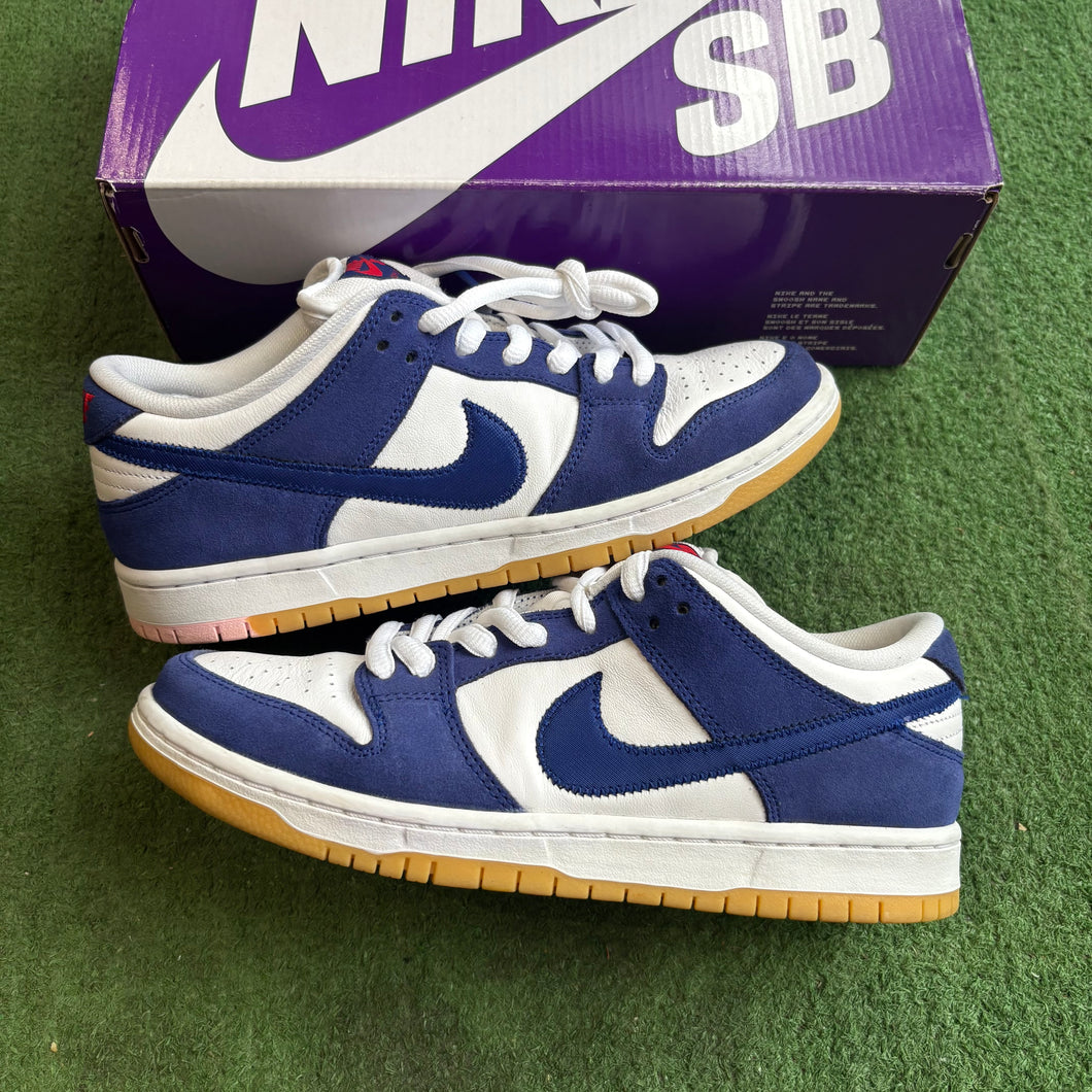 Nike Los Angeles Dodgers SB Low Dunks Size 8