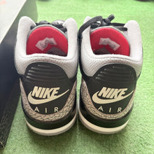 Load image into Gallery viewer, Jordan Black Cement 3s Size 11
