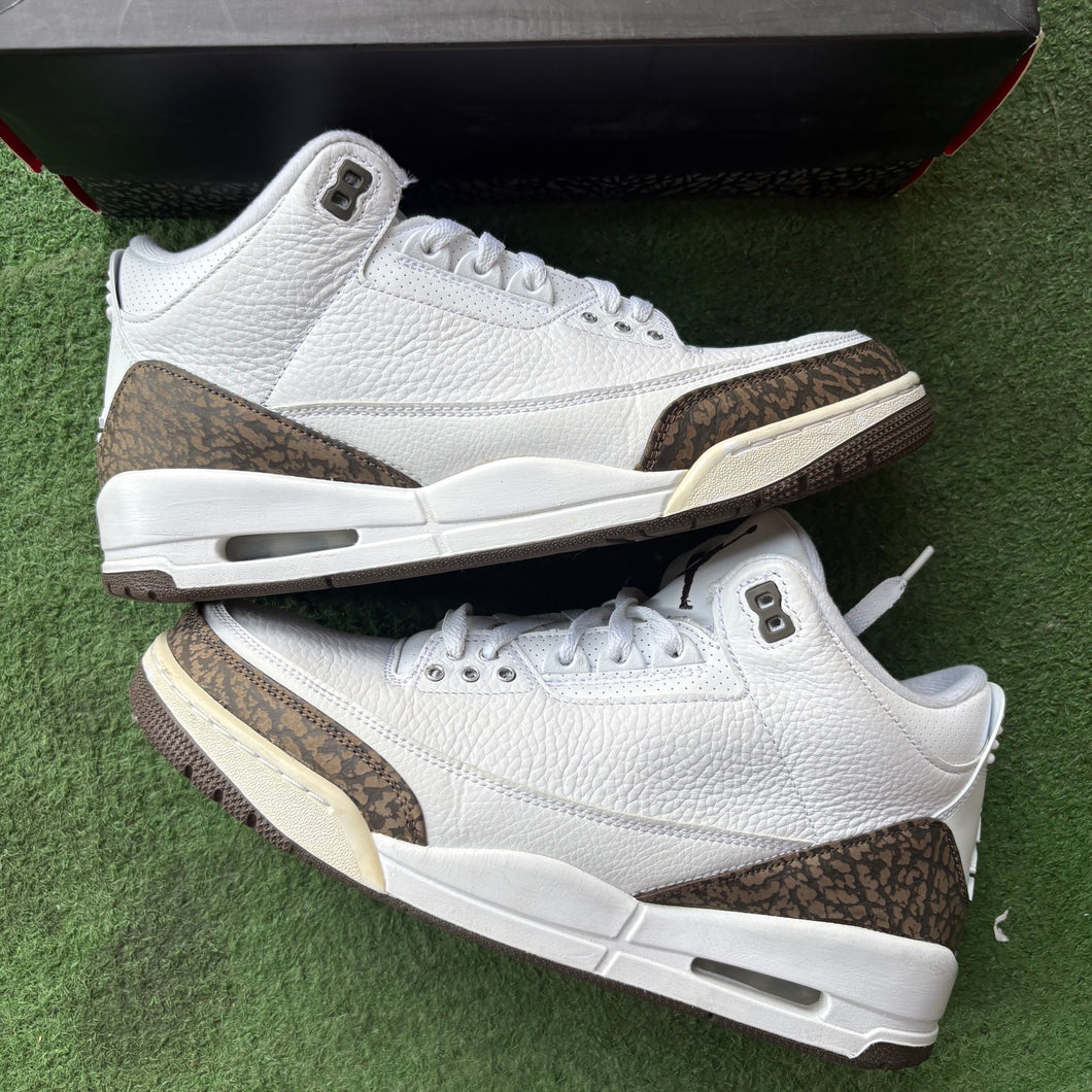 Jordan Mocha 3s Size 10