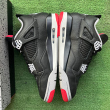 Load image into Gallery viewer, Jordan Reimagined Bred 4s Size 10.5
