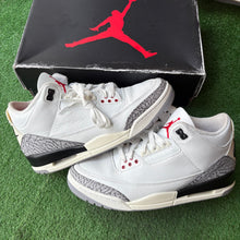 Load image into Gallery viewer, Jordan Reimagined White Cement 3s Size 9

