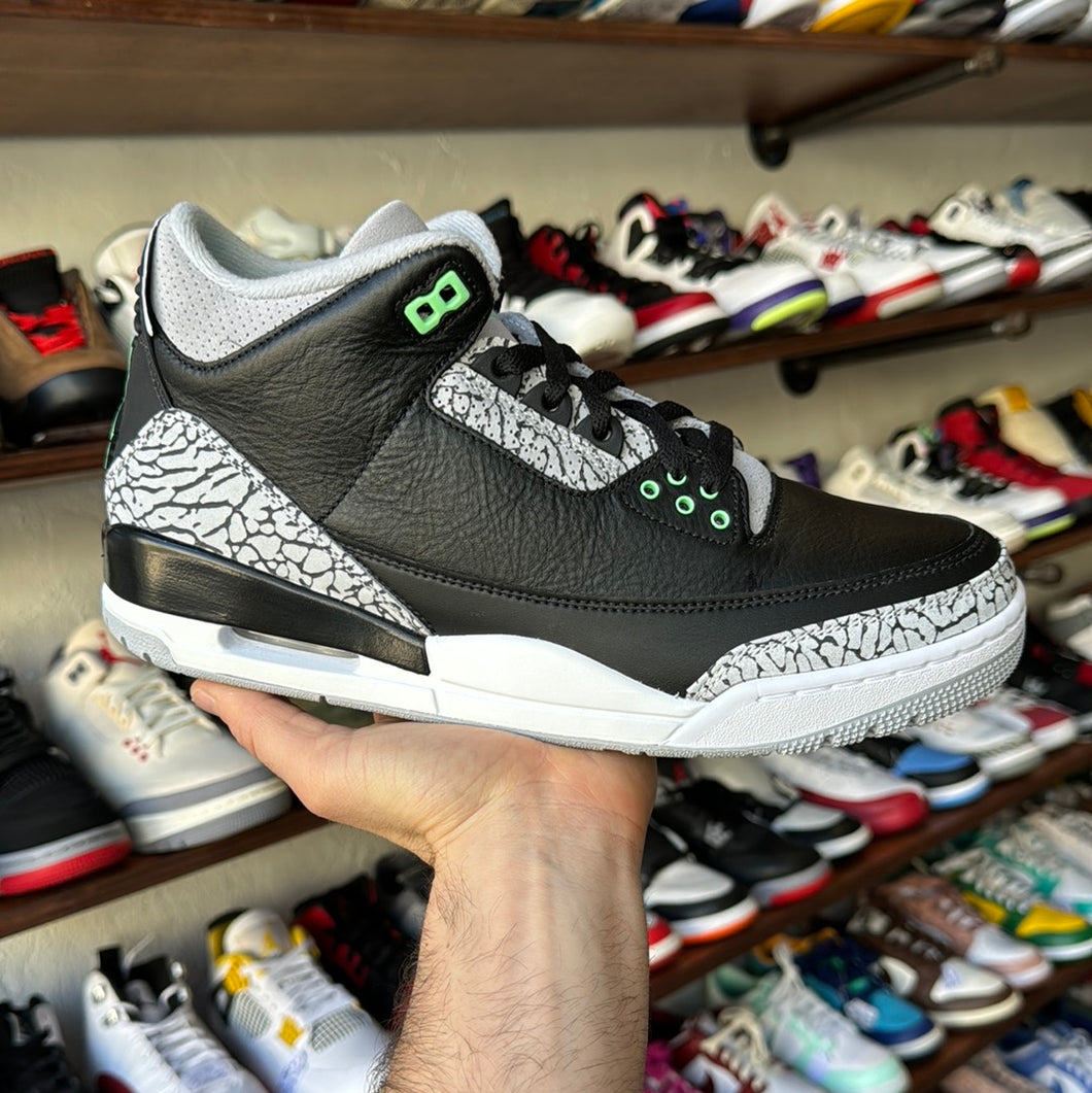Jordan Green Glow 3s