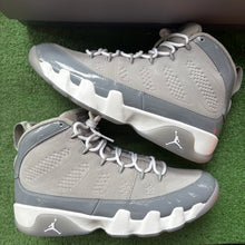 Load image into Gallery viewer, Jordan Cool Grey 9s Size 9.5
