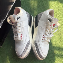 Load image into Gallery viewer, Jordan Reimagined White Cement 3s Size 8.5
