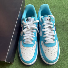 Load image into Gallery viewer, Nike Photo Blue Air Force 1s Size 9.5

