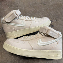 Load image into Gallery viewer, Nike Stussy Mid Air Force 1s Size 12
