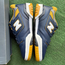 Load image into Gallery viewer, New Balance Blue Yellow 550s Size 10
