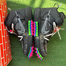 Load image into Gallery viewer, Nike Off White Mid Air Force 1s Size 9
