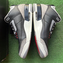 Load image into Gallery viewer, Jordan Black Cement 3s Size 10.5
