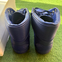 Load image into Gallery viewer, BB City Blue Monochrome Leather High-Top Sneaker Size 44
