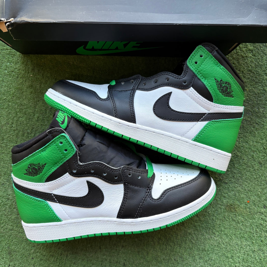 Jordan Lucky Green 1s Size 6.5Y