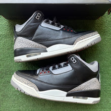 Load image into Gallery viewer, Jordan Black Cement 3s Size 9
