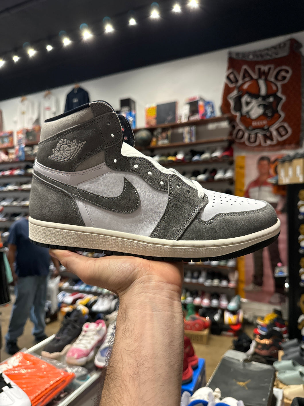 Jordan Washed Black 1s Size 10.5