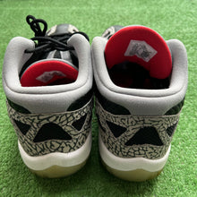 Load image into Gallery viewer, Jordan Black Cement Low 11s Size 10.5
