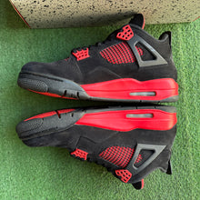 Load image into Gallery viewer, Jordan Red Thunder 4s Size 10.5
