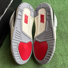 Load image into Gallery viewer, Jordan Reimagined White Cement 3s Size 7.5
