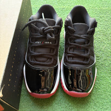 Load image into Gallery viewer, Jordan Bred Low 11s Size 4Y
