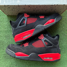 Load image into Gallery viewer, Jordan Red Thunder 4s Size 10.5
