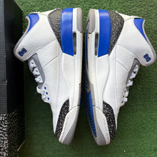 Load image into Gallery viewer, Jordan Racer Blue 3s Size 10
