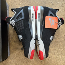 Load image into Gallery viewer, 2019 Jordan Bred 4s Size 12
