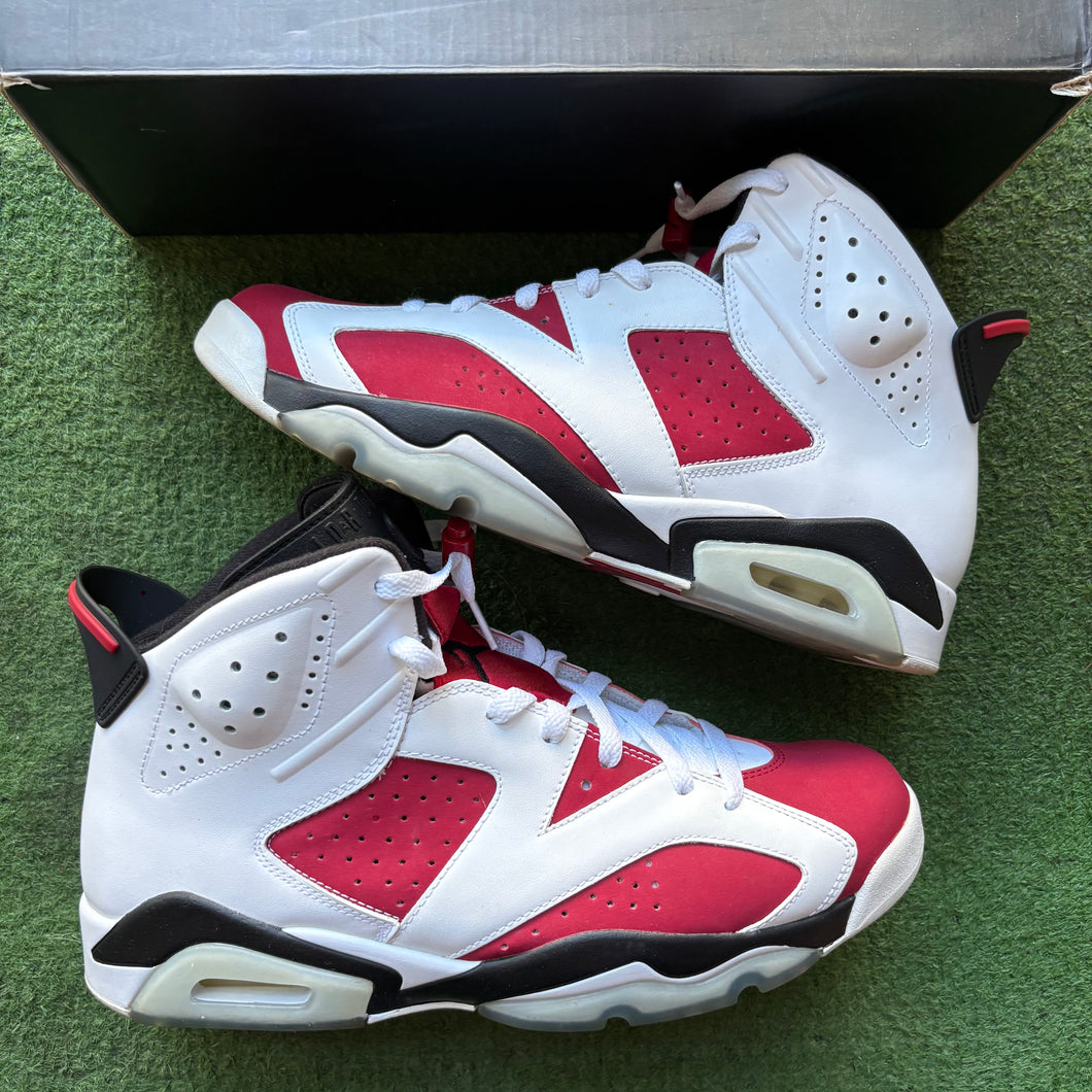 Jordan Carmine 6s Size 12