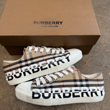 Load image into Gallery viewer, Burberry Larkhall Logo Sneakers Size 37
