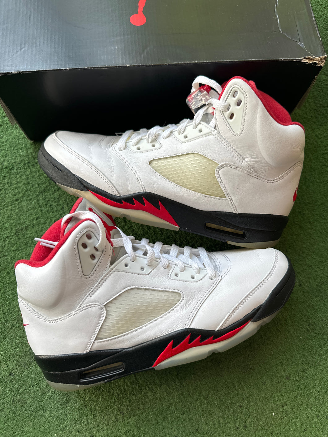 Jordan Fire Red 5s Size 11