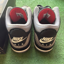 Load image into Gallery viewer, Jordan Black Cement 3s Size 10.5
