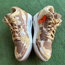 Load image into Gallery viewer, Jordan WNBA Camo 3s Size 10.5W/8.5M
