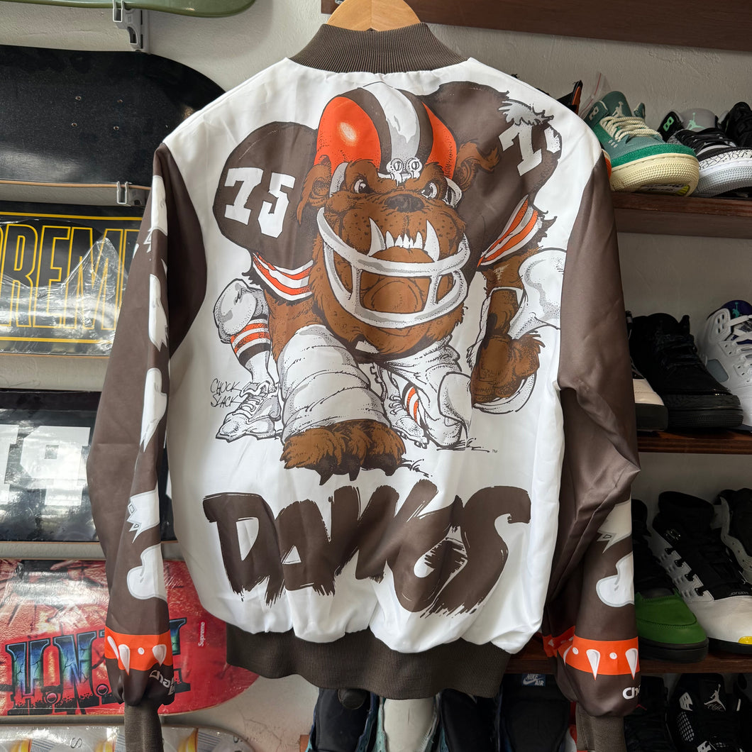 Vintage Cleveland Browns Chalk Line Fanimation Jacket Size M
