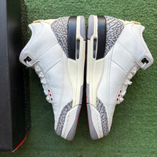 Load image into Gallery viewer, Jordan Reimagined White Cement 3s Size 6Y
