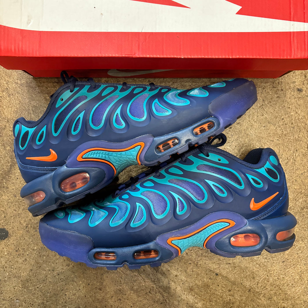Nike Midnight Navy Total Orange Air Max Plus Drift Size 10