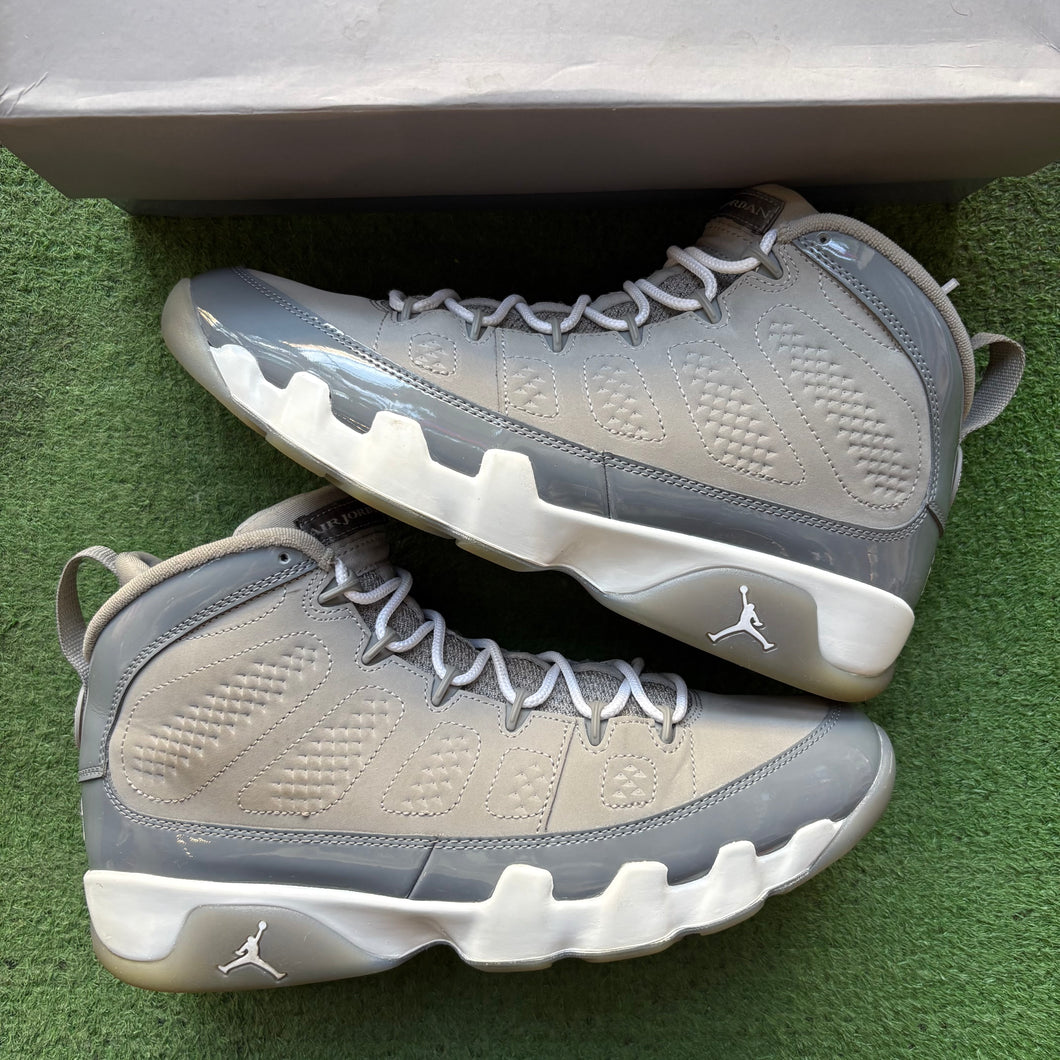 Jordan Cool Grey 9s Size 11