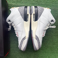 Load image into Gallery viewer, Jordan White Cement 3s Size 6Y
