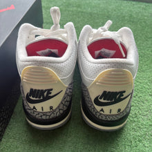 Load image into Gallery viewer, Jordan White Cement 3s Size 6Y
