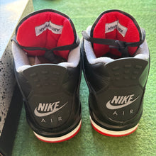 Load image into Gallery viewer, Jordan Reimagined Bred 4s Size 7Y
