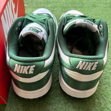 Load image into Gallery viewer, Nike Michigan State Satin Low Dunks Size 5.5W/4M

