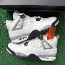Load image into Gallery viewer, Jordan White Cement 4s Size 10
