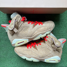 Load image into Gallery viewer, Jordan Travis Scott British Khaki 6s Size 8
