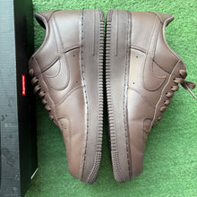 Load image into Gallery viewer, Nike Supreme Brown Air Force 1s Size 10.5
