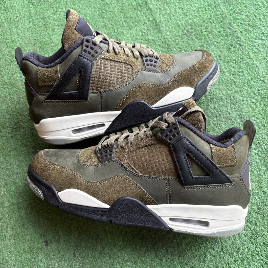 Jordan Craft Medium Olive 4s Size 10.5