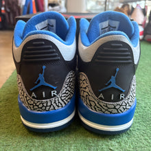 Load image into Gallery viewer, Jordan Sport Blue 3s Size 8.5
