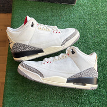 Load image into Gallery viewer, Jordan Reimagined White Cement 3s Size 10

